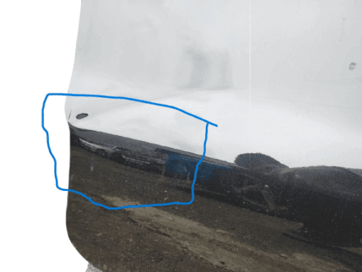 FORD RANGER 2018-2022 DRIVER  SIDE REAR RIGHT DOOR SHELL IN BALCK - Image 3