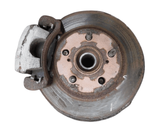 TOYOTA PRIUS MK3 2009-2015 1.8LTR HYBRID DRIVER SIDE FRONT HUB WITH CALIPER - Image 2