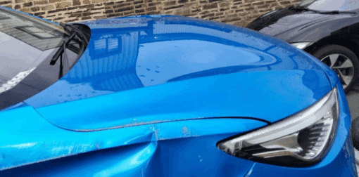 MG ZS 2020-2024 FRONT BONNET HOOD PANNEL GENUINE IN BLUE - Image 3
