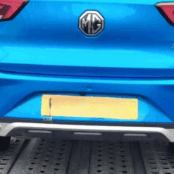MG ZS 2018-2024 REAR BUMPER COVER PANEL WITH DIFFUSER & REFLECTORS IN BLUE