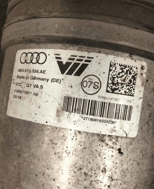 AUDI Q8 2019  FRONT LEFT AIR SUSPENSION SHOCK ABSORBER F309515901 4M0616039AE - Image 6