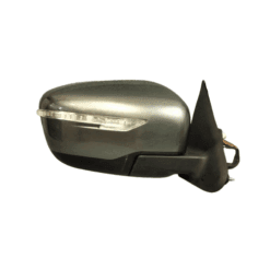 NISSAN JUKE F15 2014-2019 DRIVER SIDE FRONT DOOR WING MIRROR IN GREY 047186
