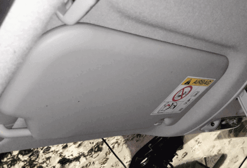 FORD RANGER 2019-2024 PASSENGER SIDE GEUINE SUN VISOR IN BEIGE