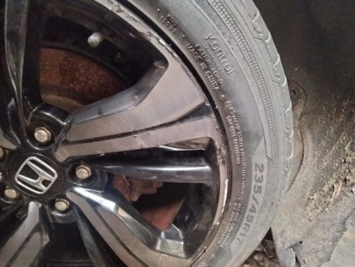 HONDA CIVIC MK10 2017-2021 ALLOY WHEEL WITH TYRE 235/45/17 - Image 2