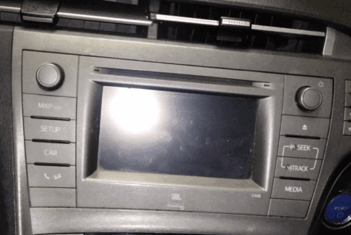 TOYOTA PRIUS MK3 2009-2015 MULTIMEDIA SATNV HEAD UNIT GENUINE 86140-47080