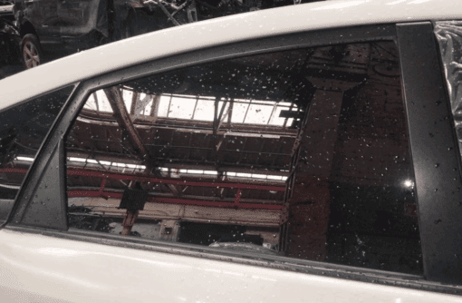 TOYOTA PRIUS MK3 2009-2015 DRIVER SIDE REAR WINDOW DROP GLASS TINTED BLACK