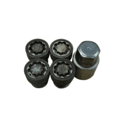 NISSAN PULSAR MK3 2013-2018 LOCKING  WHEEL NUTS SET GENUINE