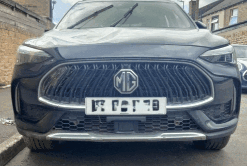MG HS TROPHY 2022–2024 FRONT BUMPER COVER PANEL WITH GRILLS FOG LIGHTS - Image 7