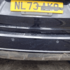 MG HS TROPHY 2022–2024 REAR BUMPER COVER PANEL COMPLETE IN BLACK