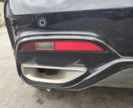 MG HS TROPHY 2022–2024 REAR BUMPER COVER PANEL COMPLETE IN BLACK - Image 2
