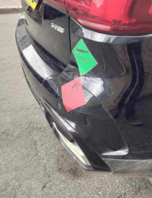 MG HS TROPHY 2022–2024 REAR BUMPER COVER PANEL COMPLETE IN BLACK - Image 4