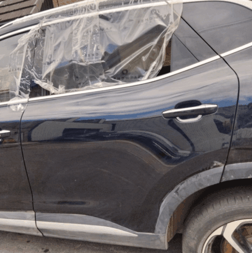 MG HS TROPHY 2022–2024 PASSENGER SIDE REAR DOOR SHELL IN BLACK