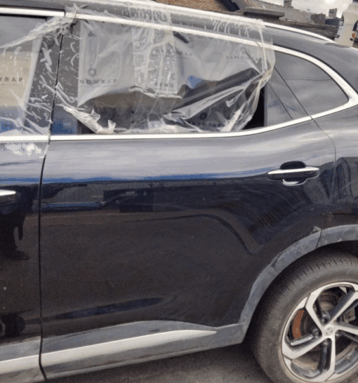 MG HS TROPHY 2022–2024 PASSENGER SIDE REAR DOOR SHELL IN BLACK - Image 2