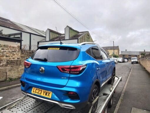 MG ZS EXCLUSIVE 2023 1.0LTR PETROL AUTO BREAKING WHEEL NUTS FOR SPARES BLUE - Image 6