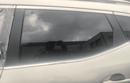 NISSAN QASHQAI J11 2014-2020 PASSENGER SIDE REAR WINDOW DROP GLASS TINTED BLACK