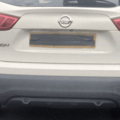 NISSAN QASHQAI J11 2014-2020 REAR BUMPER COVER PANEL WITH DIFFUSER & REFLECTORS