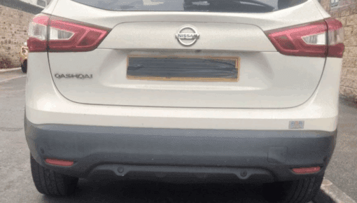 NISSAN QASHQAI J11 2014-2020 REAR BUMPER COVER PANEL WITH DIFFUSER & REFLECTORS