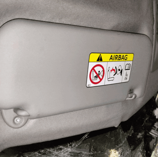 TOYOTA AURIS 2014-2018 1.8LTR AUTO HYBRID PASSENGER SIDE SUN VISOR IN BEIGE