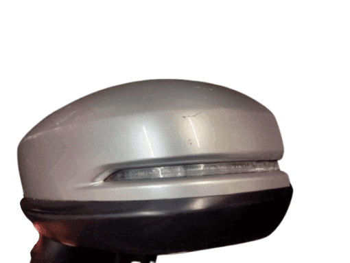 HONDA JAZZ MK4 2014-2019 PASSENGER SIDE FRONT WING MIRROR IN SILVER - Image 2
