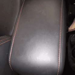 MG ZS 2018-2024 CENTRE CONSOLE LEATHER ARM REST IN RED STITCHING