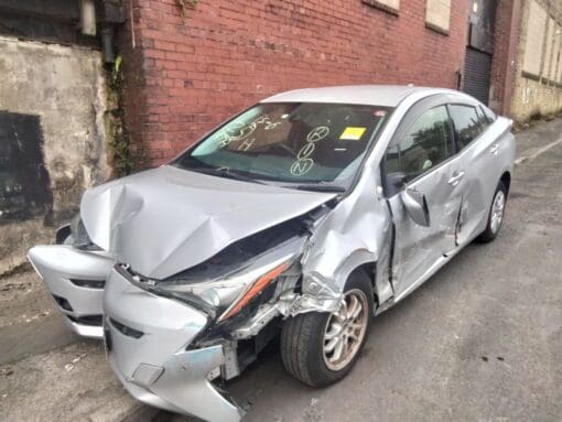 TOYOTA PRIUS 2018 1.8LTR  HYBRID ELE  BREAKING WHEEL NUTS FOR SPARES SILVER - Image 6