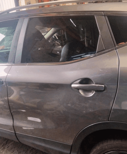 NISSAN QASHQAI J11 2014-2020 PASSENGER SIDE REAR DOOR SHELL IN GREY