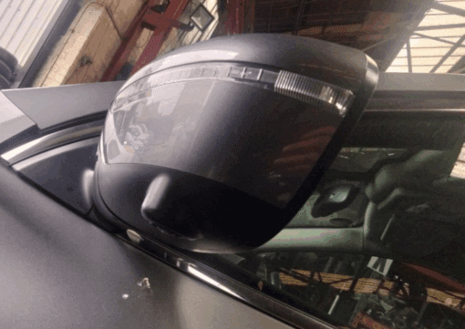 NISSAN QASHQAI J11 2014-2020 PASSENGER SIDE FRONT DOOR WING MIRROR IN GREY - Image 2