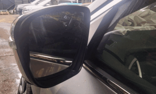 NISSAN QASHQAI J11 2014-2020 PASSENGER SIDE FRONT DOOR WING MIRROR IN GREY - Image 3