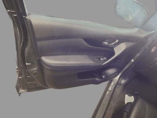 NISSAN QASHQAI J11 2014-2020 PASSENGER SIDE FRONT LEATHER DOOR CARD TRIM PANEL
