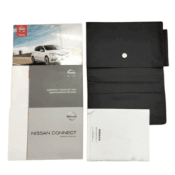 NISSAN PULSAR 2013-2018 HAND BOOK OWNER MANUAL WITH WALLET