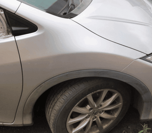 HONDA CIVIC MK9 2012-2016 DRIVER SIDE RIGHT FRONT WING FENDER IN SILVER