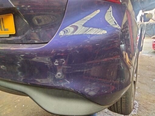 NISSAN PULSAR MK3 2013-2018 REAR BUMPER COVER PANEL IN BLUE GENUINE - Image 4