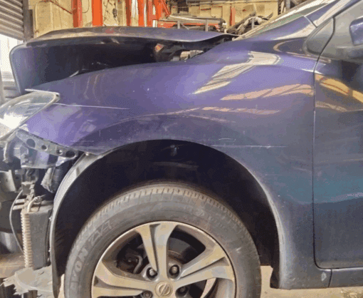 NISSAN PULSAR MK3 2013-2018 PASSENGER SIDE FRONT WING FENDER IN BLUE