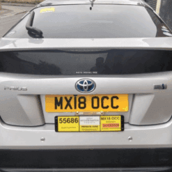 TOYOTA PRIUS MK4 2015-2022 BOOT LID TAILGATE SHELL WITH SCREEN IN SILVER
