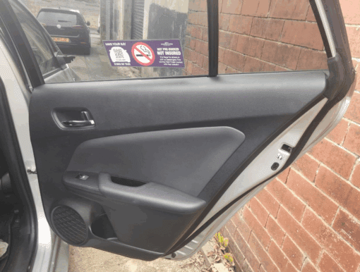 TOYOTA PRIUS MK4 2015-2022 DRIVER SIDE REAR DOOR CARD TRIM GENUINE