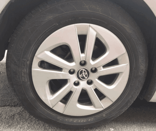 TOYOTA PRIUS MK4 2015-2022 15'' 5-SPOKE ALLOY WHEEL RIM WITH TYRE 195/65R15