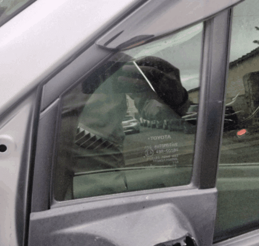 TOYOTA PRIUS MK4 2015-2022 PASSENGER SIDE FRONT WINDOW QUARTER GLASS GENUINE