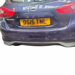 NISSAN PULSAR MK3 2013-2018 REAR BUMPER COVER PANEL IN BLUE GENUINE
