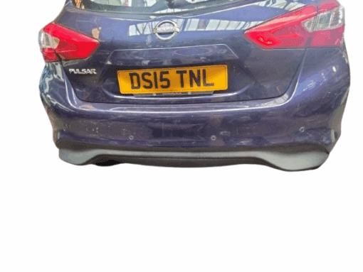NISSAN PULSAR MK3 2013-2018 REAR BUMPER COVER PANEL IN BLUE GENUINE