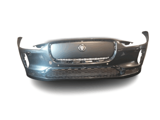 JAGUAR I PACE 2021-2024 FRONT BUMPER COVER PANEL WITH GRILLS GENUINE IN GREY