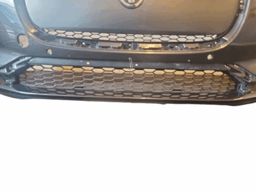 JAGUAR I PACE 2021-2024 FRONT BUMPER COVER PANEL WITH GRILLS GENUINE IN GREY - Image 4