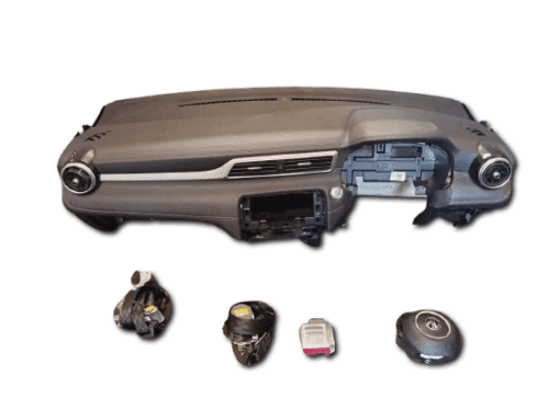 MG ZS 2021-2024 DASHBOARD KIT WITH SEAT BELTS AIRBAGS AND SRS COMPLETE