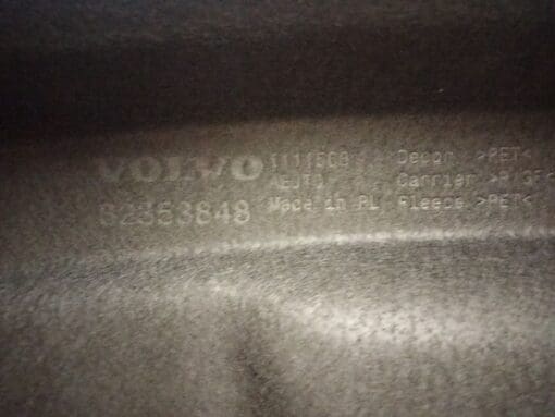 VOLVO XC40 2017-2025 REAR BOOT LOAD COVER PARCEL SHELF GENUINE 82353848 - Image 3