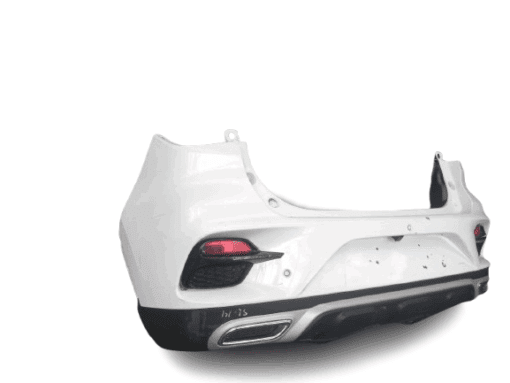 MG ZS 2018-2024 REAR BUMPER COVER WITH DIFFUSER REFLECTORS IN WHITE - Image 2