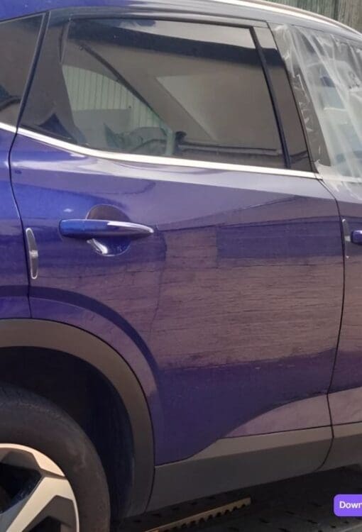 NISSAN QASHQAI J12 2022-2024 DRIVER SIDE REAR DOOR SHELL IN BLUE