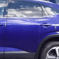 NISSAN QASHQAI J12 2022-2024 PASSENGER SIDE REAR DOOR SHELL IN BLUE